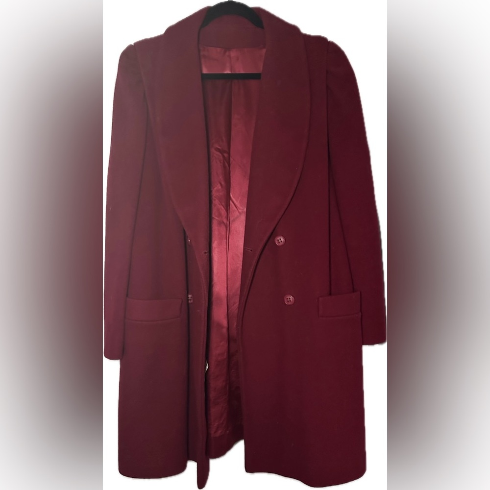 Vintage Neiman Marcus Gallery Wool Coat - Picture 4 of 8